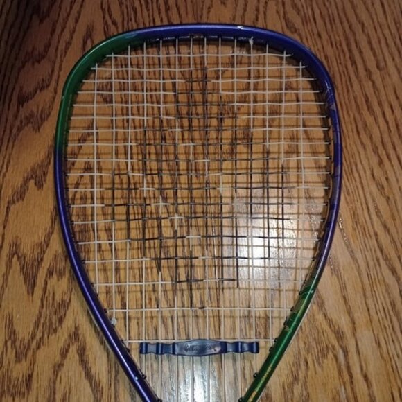 EKTELON TriComp Long String Racquetball Racquet & Case 102" Purple Green X-Small - Picture 5 of 12